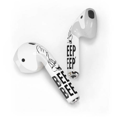 Looney Tunes Road Runner Beep Beep Apple AirPods Skin