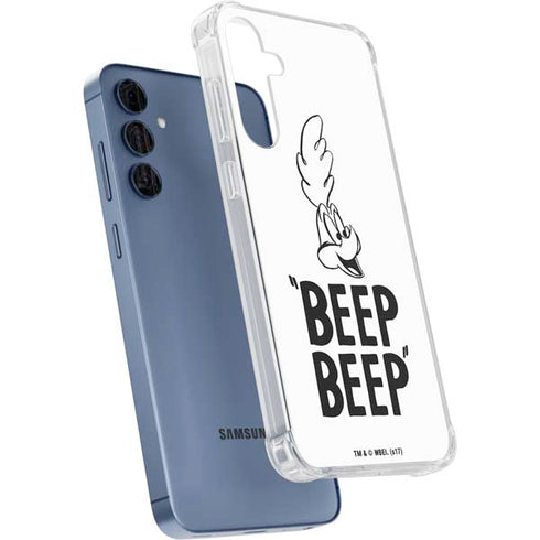Looney Tunes Road Runner Beep Beep Galaxy A55 5G Clear Case