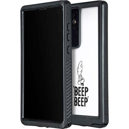 Looney Tunes Road Runner Beep Beep Galaxy S24 Ultra Waterproof Case