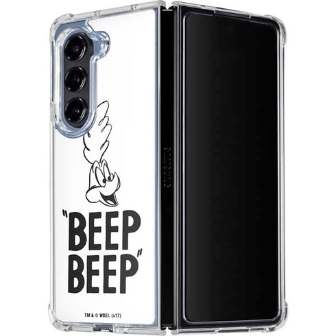 Looney Tunes Road Runner Beep Beep Galaxy Z Fold5 5G Clear Case