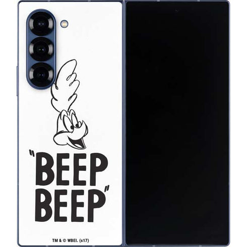 Looney Tunes Road Runner Beep Beep Galaxy Z Fold6 Skin