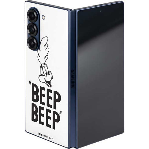 Looney Tunes Road Runner Beep Beep Galaxy Z Fold6 Skin