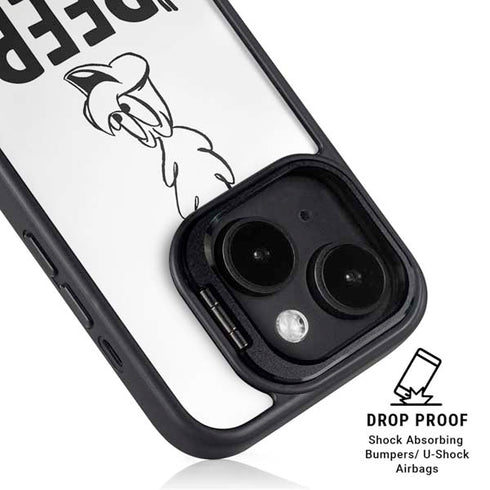 Looney Tunes Road Runner Beep Beep iPhone 15 Kickstand Case