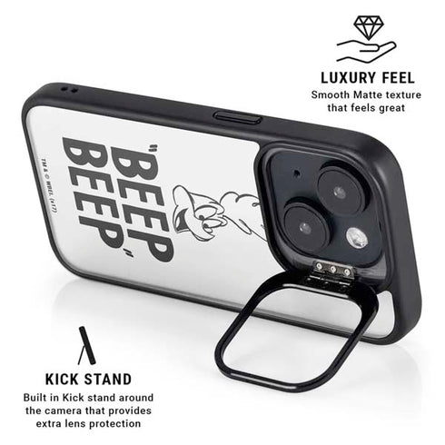 Looney Tunes Road Runner Beep Beep iPhone 15 Plus Kickstand Case