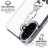 Looney Tunes Road Runner Beep Beep iPhone 16 Plus Clear Case