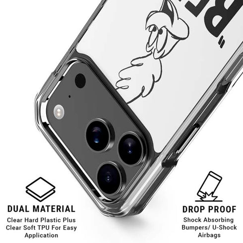 Looney Tunes Road Runner Beep Beep iPhone 18 Pro Clear Case