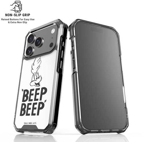 Looney Tunes Road Runner Beep Beep iPhone 18 Pro Clear Case