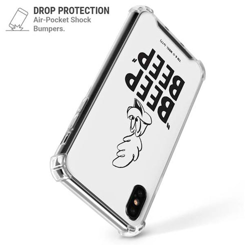 Looney Tunes Road Runner Beep Beep iPhone X/XS Clear Case