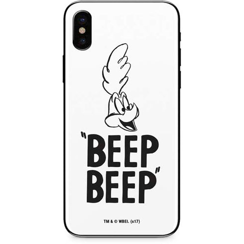 Looney Tunes Road Runner Beep Beep iPhone XS Skin