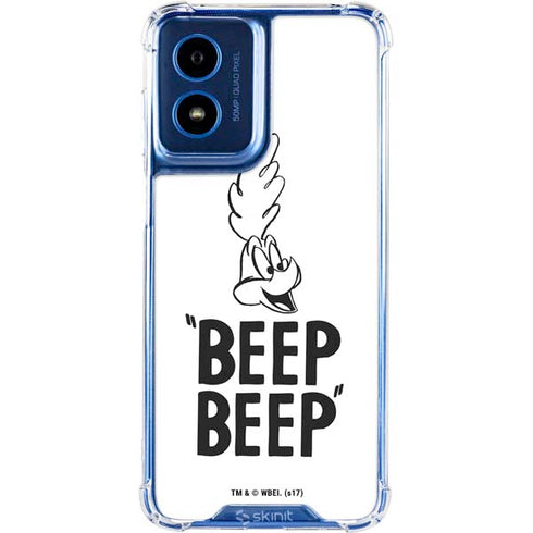 Looney Tunes Road Runner Beep Beep Moto G 5G (2024) Clear Case
