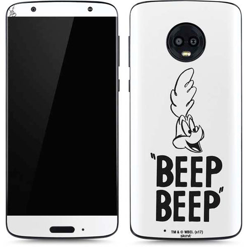 Looney Tunes Road Runner Beep Beep Moto G6 Skin