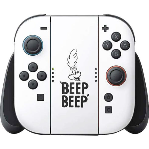 Looney Tunes Road Runner Beep Beep Nintendo Switch 2 (2025) Joy-Con Controller Skin