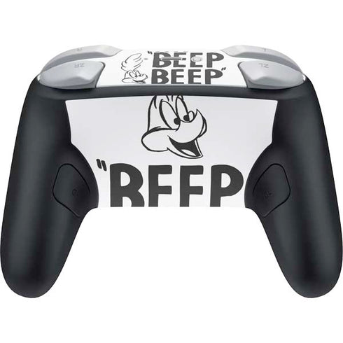 Looney Tunes Road Runner Beep Beep Nintendo Switch 2 (2025) Pro Controller Skin
