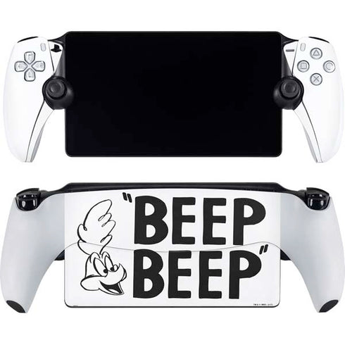Looney Tunes Road Runner Beep Beep PlayStation Portal Remote Player Skin