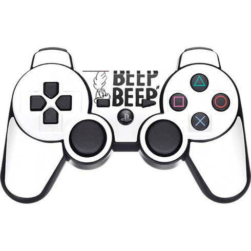 Looney Tunes Road Runner Beep Beep PS3 Dual Shock wireless controller Skin