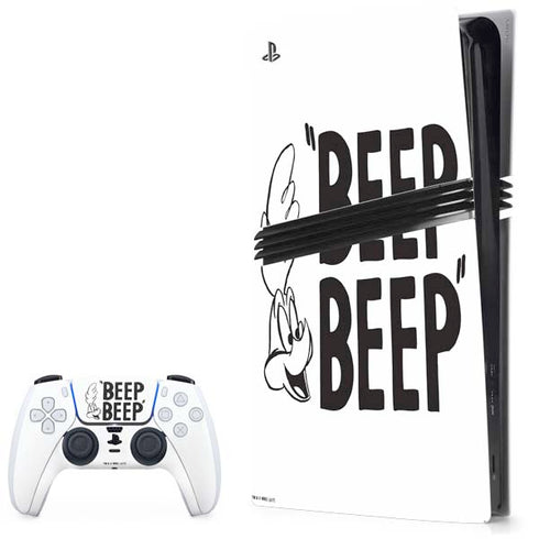 Looney Tunes Road Runner Beep Beep PlayStation PS5 Skins