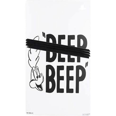 Looney Tunes Road Runner Beep Beep PS5 Pro Console Skin