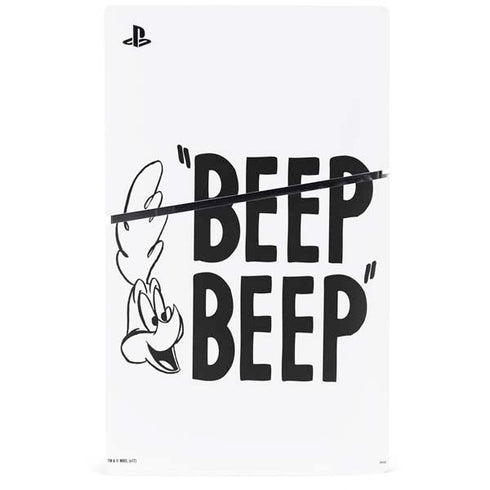 Looney Tunes Road Runner Beep Beep PS5 Slim Digital Edition Console Skin