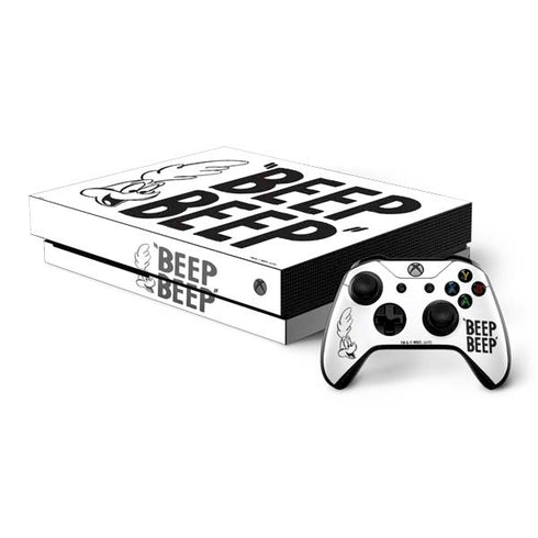 Looney Tunes Road Runner Beep Beep Xbox One X Bundle Skin