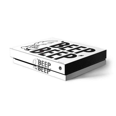 Looney Tunes Road Runner Beep Beep Xbox One X Console Skin