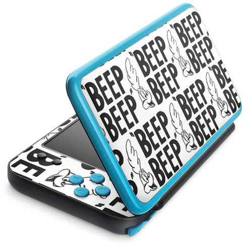 Looney Tunes Road Runner Beep Grid Nintendo 2DS XL (2017) Skin