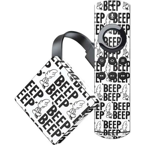 Looney Tunes Road Runner Beep Grid Amazon Fire TV Skin