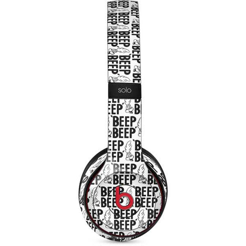 Looney Tunes Road Runner Beep Grid Beats Solo 3 Wireless Skin