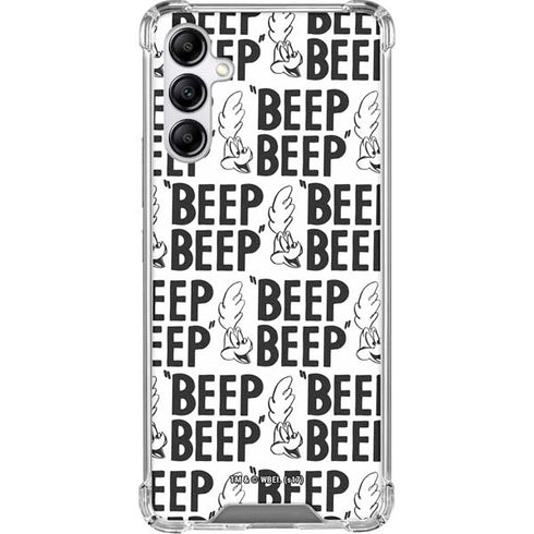 Looney Tunes Road Runner Beep Grid Gabb Phone 4 Clear Case