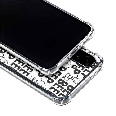 Looney Tunes Road Runner Beep Grid Galaxy A36 5G Clear Case