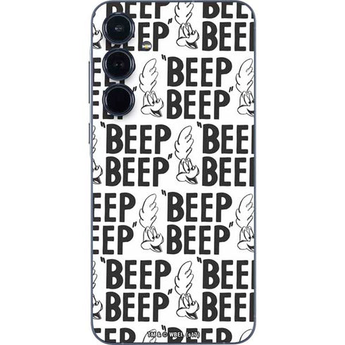 Looney Tunes Road Runner Beep Grid Galaxy A55 5G Skin