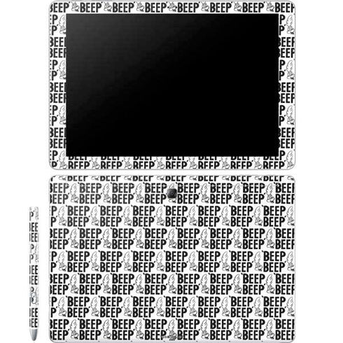 Looney Tunes Road Runner Beep Grid Galaxy Book 12in Skin