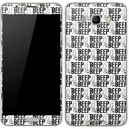 Looney Tunes Road Runner Beep Grid Galaxy J7 Skin