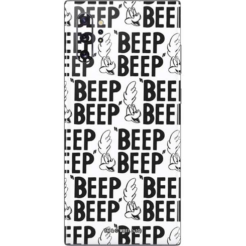 Looney Tunes Road Runner Beep Grid Galaxy Note 10 Plus Skin