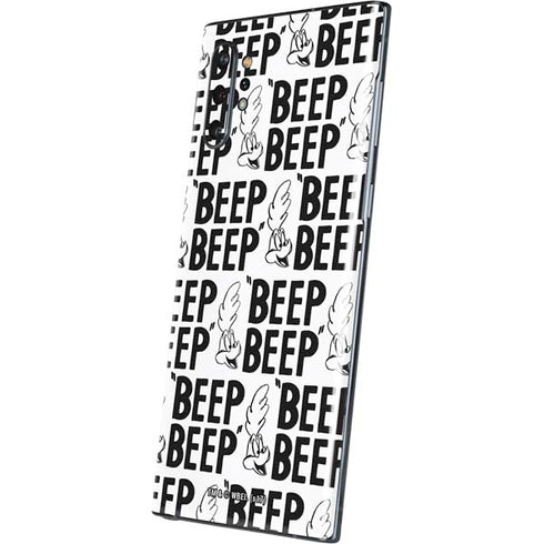 Looney Tunes Road Runner Beep Grid Galaxy Note 10 Plus Skin