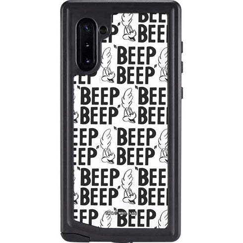 Looney Tunes Road Runner Beep Grid Galaxy Cases