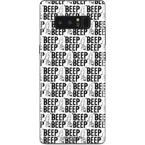Looney Tunes Road Runner Beep Grid Galaxy Note 8 Skin
