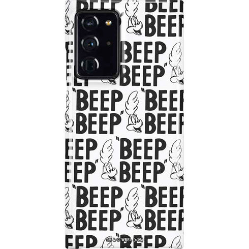 Looney Tunes Road Runner Beep Grid Galaxy Cases