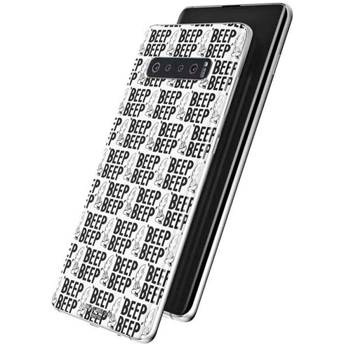 Looney Tunes Road Runner Beep Grid Galaxy S10 Plus Skin