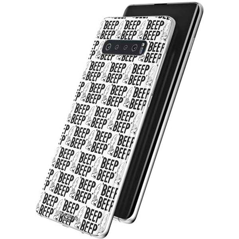 Looney Tunes Road Runner Beep Grid Galaxy S10 Skin