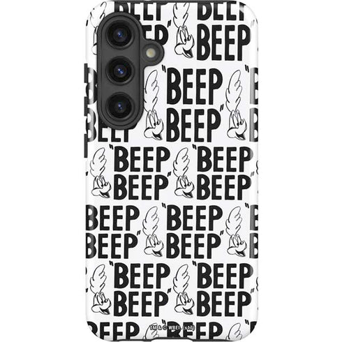 Looney Tunes Road Runner Beep Grid Galaxy S25 Impact Case