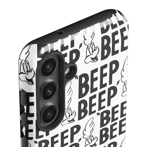 Looney Tunes Road Runner Beep Grid Galaxy S25 Impact Case