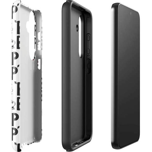 Looney Tunes Road Runner Beep Grid Galaxy S25 Impact Case