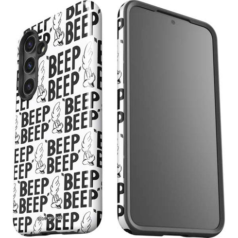 Looney Tunes Road Runner Beep Grid Galaxy S25 Impact Case