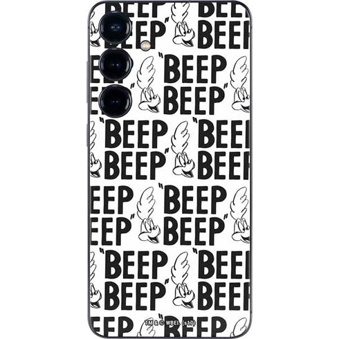 Looney Tunes Road Runner Beep Grid Galaxy S24 Plus Skin