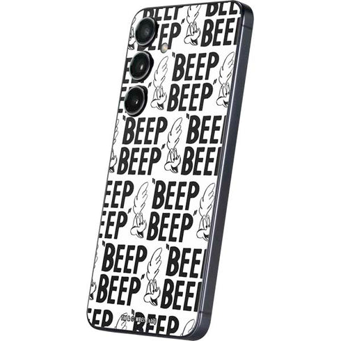 Looney Tunes Road Runner Beep Grid Galaxy S25 Plus Skin