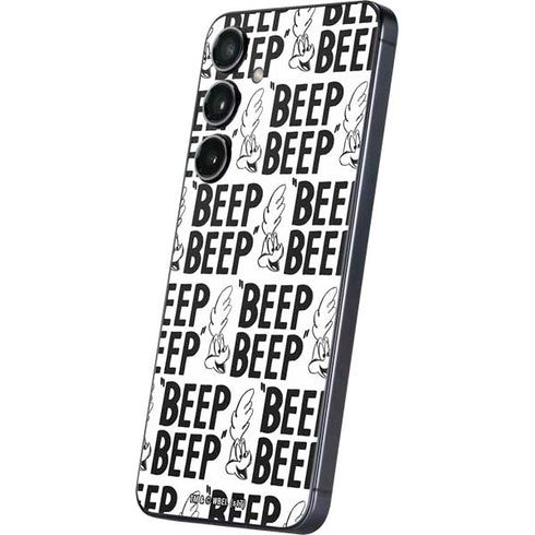 Looney Tunes Road Runner Beep Grid Galaxy S25 Skin