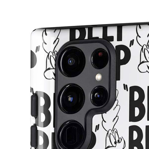 Looney Tunes Road Runner Beep Grid Galaxy S25 Ultra Impact Case