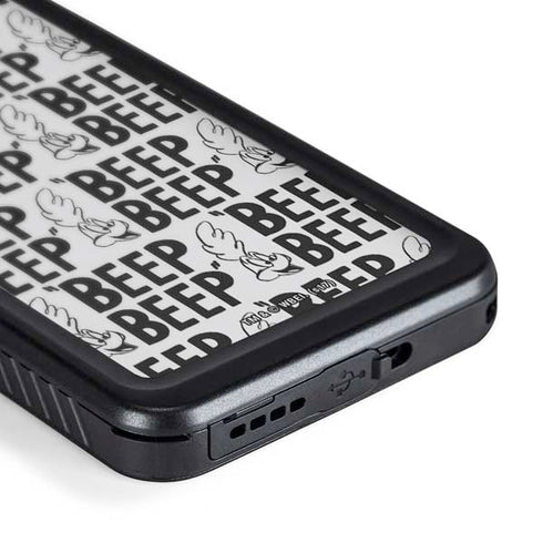 Looney Tunes Road Runner Beep Grid Galaxy S24 Waterproof Case