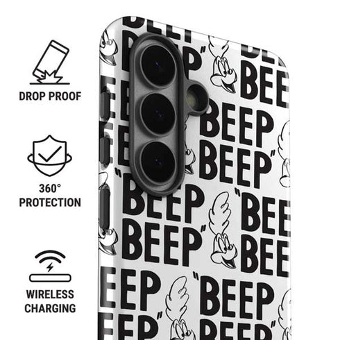 Looney Tunes Road Runner Beep Grid Galaxy S26 Impact Case