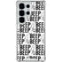 Looney Tunes Road Runner Beep Grid Galaxy S26 Ultra Clear Case
